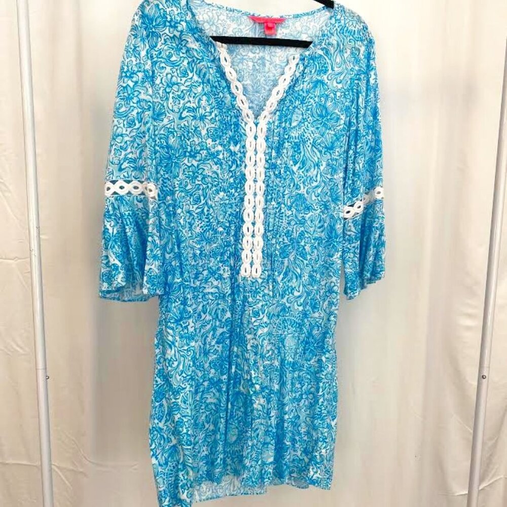 Lilly Pulitzer flare sleeve dress
